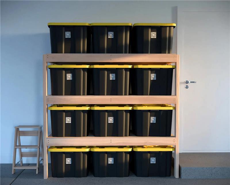 Professional garage cleaning and organization