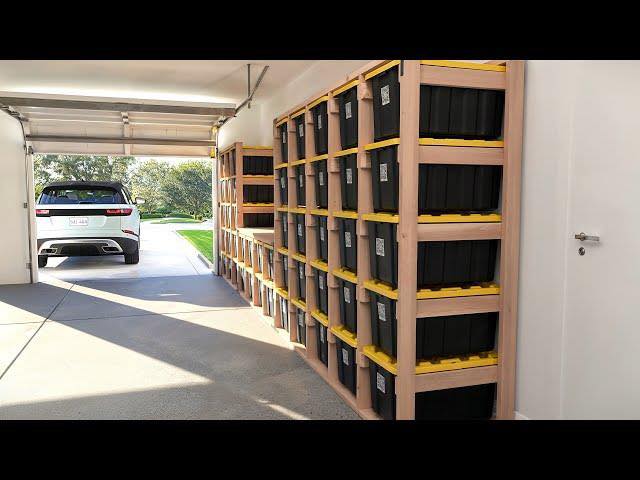 Smart storage solutions and garage transformation